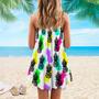 Fruit Pineapple Tropical Vibes Colorful - Summer Dress