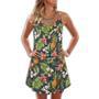 Fruit Pineapple Tropical Vibes Made Me Beautiful - Summer Dress