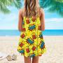 Funny And Drinking Beer Spaghetti Strap Summer Dress