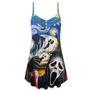 Halloween Ghost Scream Starry Night Funny Boo Art Style - V-Neck Sleeveless Cami Dress