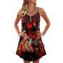 Halloween Star Wars Horror Blood Scary - V-Neck Sleeveless Cami Dress