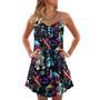 Halloween Star Wars Spooky Vibes - V-Neck Sleeveless Cami Dress