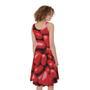 Heart Chocolate Candy Print Sleeveless Knee Length Dress