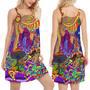 Hippie Colorful Love Life - Women's Sleeveless Cami Dress