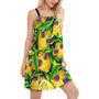 Hippie Funny Lemon Peace - Women's Sleeveless Cami Dress