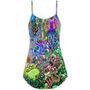 Hippie Funny Octopus Love Music - V-Neck Sleeveless Cami Dress