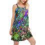 Hippie Funny Octopus Love Music - Women's Sleeveless Cami Dress