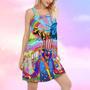 Hippie Independence Day America - Women's Sleeveless Cami Dress