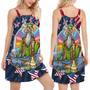 Hippie Independence Day Tie Dye - Women's Sleeveless Cami Dress