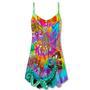 Hippie Let's Get Octopus - V-Neck Sleeveless Cami Dress