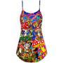 Hippie Mushroom Happy Together - V-Neck Sleeveless Cami Dress