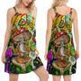 Hippie Mushroom Witch Colorful - Women's Sleeveless Cami Dress