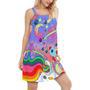 Hippie Planet Peace The Colorful Of Life - Women's Sleeveless Cami Dress