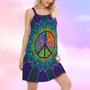 Hippie Sign Style Lover Hippie - Women's Sleeveless Cami Dress