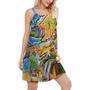 Hippie Van Love Beach Summer - Women's Sleeveless Cami Dress