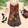 Horse Cool Leather Style - Summer Dress