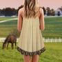 Horse Golden Pattern - Summer Dress