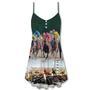 Horse Racing Great Horse Best Seat - V-Neck Sleeveless Cami Dress