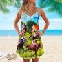 Horse Racing We Love Spaghetti Strap Summer Dress