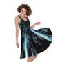 Hyperspace Lightspeed Print Sleeveless Knee Length Dress