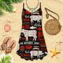 I Love The Smell Of BBQ In The Morning Barbeque Spaghetti Strap Summer Dress