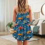 Koi Fish Swim Artificial Ponds - V-Neck Sleeveless Cami Dress