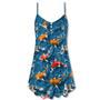 Koi Fish Swim Artificial Ponds - V-Neck Sleeveless Cami Dress