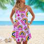 LGBT Pride Month Spaghetti Strap Summer Dress