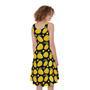 Mango Pattern Print Sleeveless Knee Length Dress