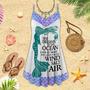 Mermaid Dream Wind Salt Air - Summer Dress