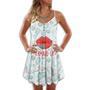 Mermaid Lips Summer Beach - Summer Dress