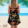 Mexican Symbols Cinco De Mayo Spaghetti Strap Summer Dress