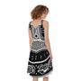 Mjolnir Norse Mythology Print Sleeveless Knee Length Dress