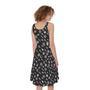 Motorcycle Parts Pattern Print Sleeveless Knee Length Dress