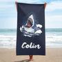 Name Custom Beach Towels Pool Travel Bath Kids Adults Unique Gift