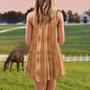 Native Horse Leather Color - Summer Dress