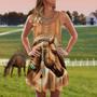 Native Horse Leather Color - Summer Dress