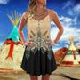 Native Peaceful Vibes Dreamcatcher Pattern - Summer Dress