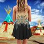 Native Peaceful Vibes Dreamcatcher Pattern - Summer Dress