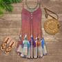 Native People Love Summer Vibes Pink - Summer Dress