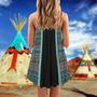 Native Skull Summer Vibes Pattern - Summer Dress