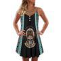 Native Skull Summer Vibes Pattern - Summer Dress