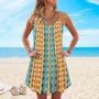 Native Summer Fresh Vibes Pattern - Summer Dress