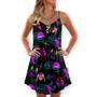 Neon Star Wars - V-Neck Sleeveless Cami Dress