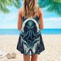 Octopus Spaghetti Strap Summer Dress