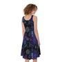 Reiki Energy Pattern Print Sleeveless Knee Length Dress