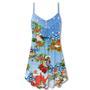 Robin Birds Amazing Merry Christmas - V-Neck Sleeveless Cami Dress