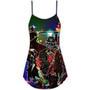 Samurai Don't Fear Of Life Samurai Christmas - V-Neck Sleeveless Cami Dress