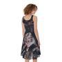 Scary Zombie Hands Print Sleeveless Knee Length Dress