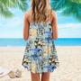 Sea Voyages Spaghetti Strap Summer Dress